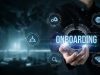 A,Businessman,Is,Working,On,An,Onboarding,Structure,On,A