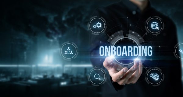 A,Businessman,Is,Working,On,An,Onboarding,Structure,On,A